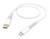 Hama Stecker Lightning auf USB C 1,5 m  125100 (Weiß) f&uuml;r 22,46 Euro
