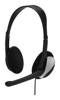 Hama Ohraufliegender Kopfhörer Kabelgebunden  139900 Essential HS200 (Schwarz, Silber) f&uuml;r 9,99 Euro