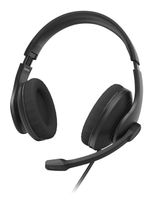Hama Over Ear Kopfhörer Kabelgebunden USB Typ-A  139935 HS-USB300 V2 (Schwarz) f&uuml;r 26,46 Euro