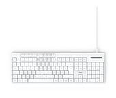 Hama Heimbüro Tastatur USB  173053 CK-200 (Weiß) f&uuml;r 16,99 Euro