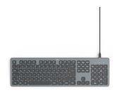 Hama Heimbüro Tastatur USB (Schwarz, Dunkles Grau) 173058 CK-400 f&uuml;r 39,46 Euro
