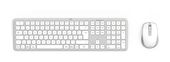 Hama Heimbüro Tastatur RF Wireless + Bluetooth 2.4 GHz  173066 WKM-550 (Grau, Weiß) f&uuml;r 51,96 Euro