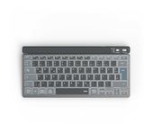 Hama LED Heimbüro Tastatur Bluetooth 2.4 GHz (Anthrazit, Schwarz, Blau) 173067 WK-700 f&uuml;r 58,46 Euro