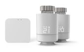 Hama Wlan  176662 Starter-Set Wifi/ZigBee (2x smartes Heizkörperthermostat +  Wlan (Weiß) f&uuml;r 70,46 Euro