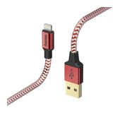 Hama Stecker Lightning auf USB A 1,5 m  178299 (Rot) f&uuml;r 22,96 Euro