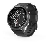 Hama Digital 46 mm Smartwatch Rund IP68 144 h 188 ppi  178610 Fit Watch 6910 (Grau) f&uuml;r 34,96 Euro