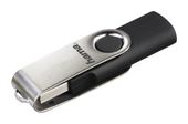 Hama USB Typ-A Stick 8 GB  181059 Rotate (Schwarz, Silber) f&uuml;r 7,49 Euro