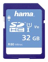 Hama SDHC Speicherkarte 32 GB Class 1 (U1) Klasse 10 181095 f&uuml;r 11,96 Euro