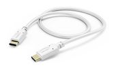 Hama 0,48 Gbit/s Stecker USB C auf USB C 1 m  183330 (Weiß) f&uuml;r 13,99 Euro