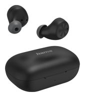 Hama In-Ear Bluetooth Kopfhörer Kabellos TWS 4 h Laufzeit IPX4 USB Typ-C  184090 Passion Chop (Schwarz, Grau) f&uuml;r 50,46 Euro