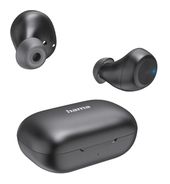 Hama In-Ear Bluetooth Kopfhörer Kabellos TWS 4 h Laufzeit  184172 Spirit Chop II (Schwarz) f&uuml;r 31,96 Euro