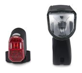 Hama Frontbeleuchtung 185838 Fahrradlicht-Set f&uuml;r 19,99 Euro