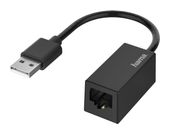 Hama 100 Mbit/s 200324 USB-A-Adapter auf RJ45/LAN f&uuml;r 20,46 Euro