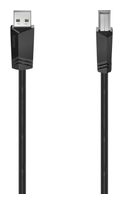 Hama 0,48 Gbit/s Stecker USB A auf USB B 3 m  200603 (Schwarz) f&uuml;r 11,96 Euro