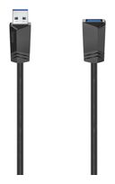 Hama 5 Gbit/s Stecker USB A auf USB A Buchse 1,5 m  200628 (Schwarz) f&uuml;r 12,96 Euro