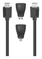 Hama 18 Gbit/s Stecker Gerade HDMI auf HDMI Typ A (Standard) 1,5 m  200705 (Schwarz) f&uuml;r 22,46 Euro