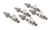 Hama 200793 CAT-6a 10 Gbit/s geschirmt werkzeuglose Montage f&uuml;r 39,96 Euro