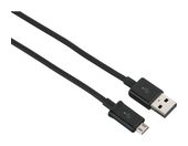 Hama 0,48 Gbit/s Stecker USB A auf Micro-USB B 0,9 m  200904 (Schwarz) f&uuml;r 8,99 Euro
