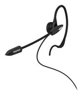 Hama In-Ear Kopfhörer Kabelgebunden  201156 In-Ear-Headset für schnurlose Telefone 2,5-mm-Klinke (Schwarz, Silber) f&uuml;r 16,99 Euro