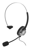 Hama Ohraufliegender Kopfhörer Kabelgebunden  201157 On-Ear-Headset für DECT-Telefone 2,5-mm-Klinke (Schwarz, Silber) f&uuml;r 15,46 Euro