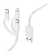 Hama 0,48 Gbit/s Stecker USB A auf Micro-USB B 1 m  201535 (Weiß) f&uuml;r 19,96 Euro