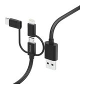 Hama 0,48 Gbit/s Stecker USB A auf USB C 1,5 m  201536 (Schwarz) f&uuml;r 22,96 Euro