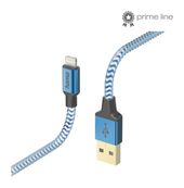 Hama Stecker Lightning auf USB A 1,5 m  201553 Reflective (Blau) f&uuml;r 22,46 Euro