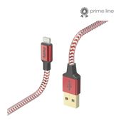 Hama Stecker Lightning auf USB A 1,5 m  201554 Reflective (Rot) f&uuml;r 22,46 Euro