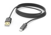 Hama Stecker Lightning auf USB A 3 m  201582 (Schwarz) f&uuml;r 24,46 Euro