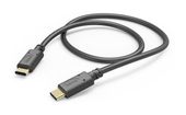 Hama 0,48 Gbit/s Stecker USB C auf USB C 1 m  201589 (Schwarz) f&uuml;r 12,99 Euro