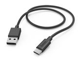 Hama 0,48 Gbit/s Stecker USB A auf USB C 1 m  201594 (Schwarz) f&uuml;r 10,99 Euro