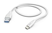 Hama 0,48 Gbit/s Stecker USB A auf USB C 1,5 m  201596 (Weiß) f&uuml;r 14,99 Euro