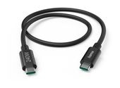 Hama 5 Gbit/s Stecker Rundkabel USB C auf USB C bis 240 W 1,5 m  201702 (Schwarz) f&uuml;r 26,96 Euro