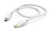 Hama 0,48 Gbit/s Stecker Rundkabel USB C auf USB C 1,5 m  201704 (Weiß) f&uuml;r 16,96 Euro