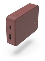 Hama 10000 mAh Powerbank USB Typ-C  201714 Power Pack Colour 10 (Rot) f&uuml;r 19,96 Euro