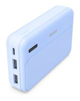 Hama 10000 mAh Powerbank USB Typ-C  201772 Pocket 10 (Blau) f&uuml;r 14,99 Euro