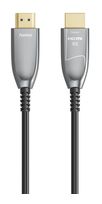 Hama 48 Gbit/s Stecker Gerade HDMI auf HDMI Typ A (Standard) 10 m (Schwarz, Grau, Silber) 202035 f&uuml;r 68,96 Euro