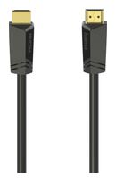 Hama 18 Gbit/s Stecker Gerade HDMI auf HDMI Typ A (Standard) 7,5 m  205008 (Schwarz) f&uuml;r 23,46 Euro