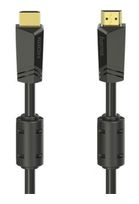 Hama 10,2 Gbit/s Stecker Gerade HDMI auf HDMI Typ A (Standard) 15 m  205010 (Schwarz) f&uuml;r 56,96 Euro