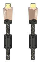 Hama 18 Gbit/s Stecker Gerade HDMI auf HDMI Typ A (Standard) 1,5 m  205025 (Bronze) f&uuml;r 21,46 Euro