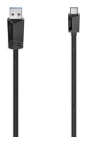 Hama Stecker USB A auf USB C 1,5 m  205143 (Schwarz) f&uuml;r 12,96 Euro