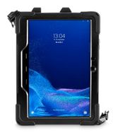 Hama Cover aus Kunststoff für Samsung Galaxy Tab Active4 Pro bis 25,6 cm (10.1") Schlagfest, Schmutzabweisend, Staubresistent, Kratzresistent (Schwarz) 217242 Rugged Style f&uuml;r 43,96 Euro
