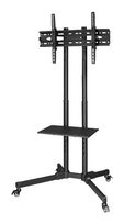 Hama Flur Halterung bis 190,5 cm (75") 40 kg 10 - -10° neigbar 220874 Trolley f&uuml;r 134,96 Euro
