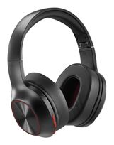 Hama Over Ear Bluetooth Kopfhörer kabellos 60 h Laufzeit  221779 Spirit Calypso III (Schwarz, Rot) f&uuml;r 39,99 Euro