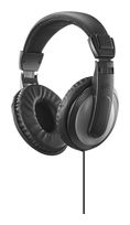 Hama Over Ear Kopfhörer Kabelgebunden (Schwarz, Dunkles Grau) 221781 Shell II f&uuml;r 19,46 Euro