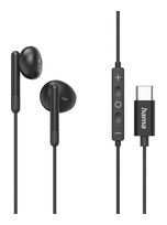 Hama In-Ear Kopfhörer Kabelgebunden USB Typ-C  221785 Classy (Schwarz) f&uuml;r 16,46 Euro