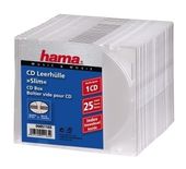 Hama CD Slim Box, 25 pcs./pack f&uuml;r 20,46 Euro