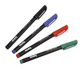 Hama CD/DVD Marker, set of 4 pieces, black-red-blue-green f&uuml;r 3,42 Euro