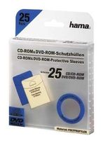 Hama CD/DVD Protective Sleeves, Pack of 25 f&uuml;r 5,99 Euro