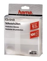 Hama CD/DVD Protective Sleeves, Pack of 100 f&uuml;r 18,96 Euro